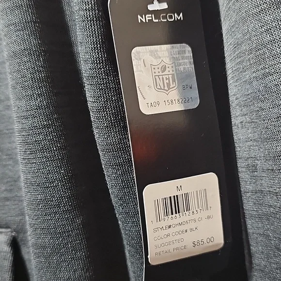 Cincinnati Bengals Pullover Gray and Orange Men's‎ Hoodie Medium New - Picture 6 of 8